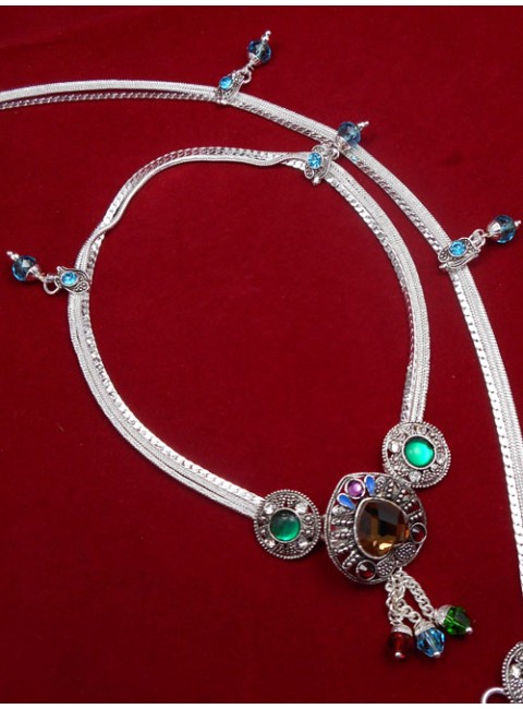 Oxidised Anklets
